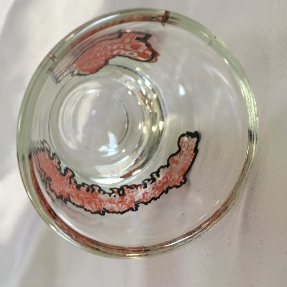Vintage Busch Gardens Tampa The Dark Continent Shot Glass | Retro Souvenir